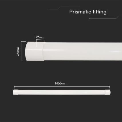 LED Loisteputki LED/50W/230V 3000/4000/6500K 146 cm