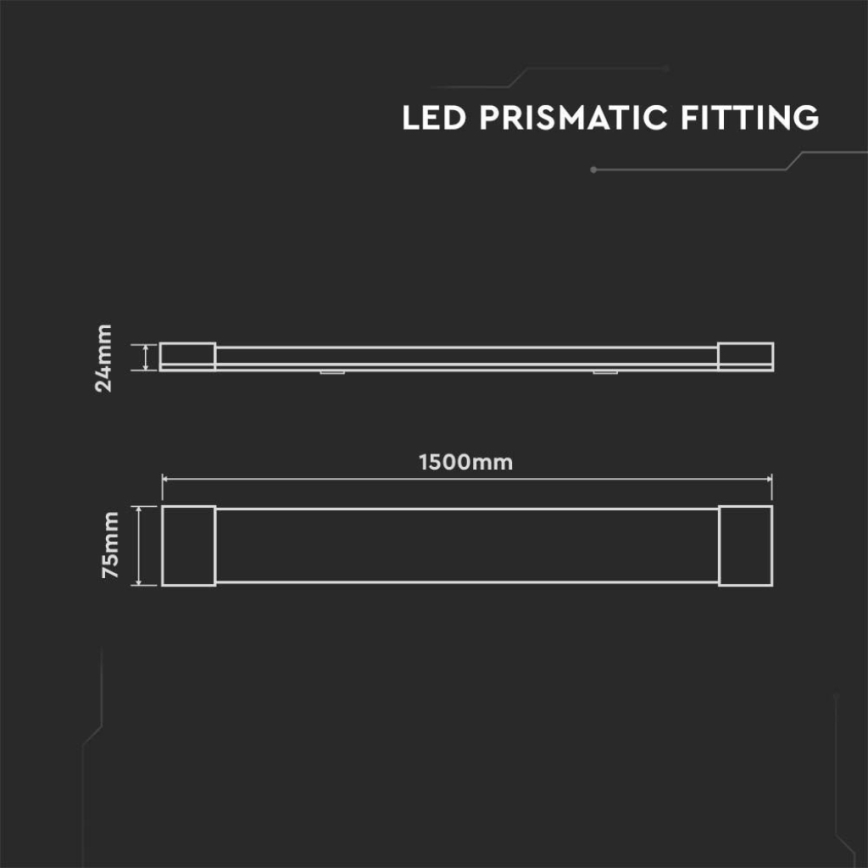 LED Loisteputki LED/50W/230V 4000K 150 cm valkoinen