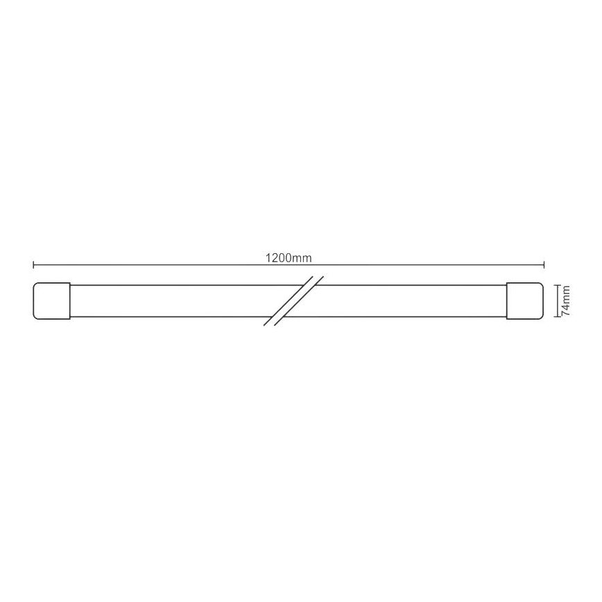 LED Loisteputki LED/72W/230V 4000K 120 cm