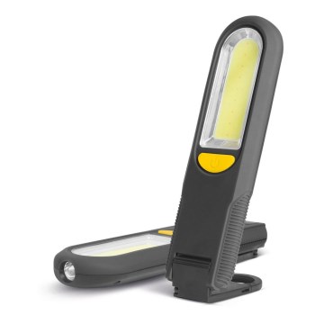 LED Magneettinen taskulamppu LED/3W/3xAAA