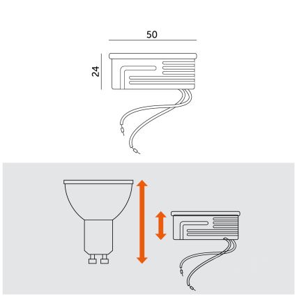 LED-moduuli LED/6,5W/230V 4000K