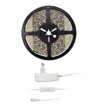 LED-nauha 5 m LED/4,8W/230V, adapteri