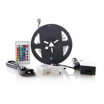 LED-nauha kauko-ohjaimella 7,2W/12V 3m