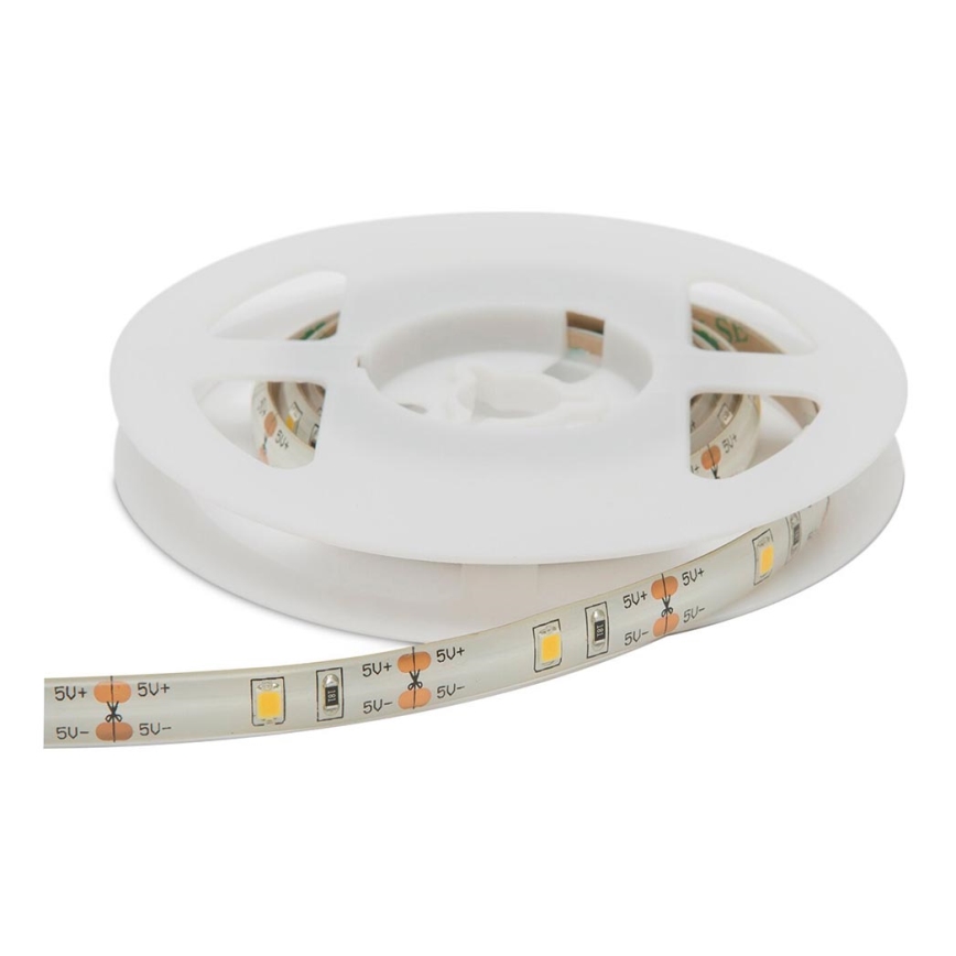 LED-nauha liiketunnistimen kanssa 1m LED/2,4W/6V 4xAAA 3000K