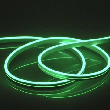 LED-nauha NEON 2 m LED/14W/12V IP65 vihreä