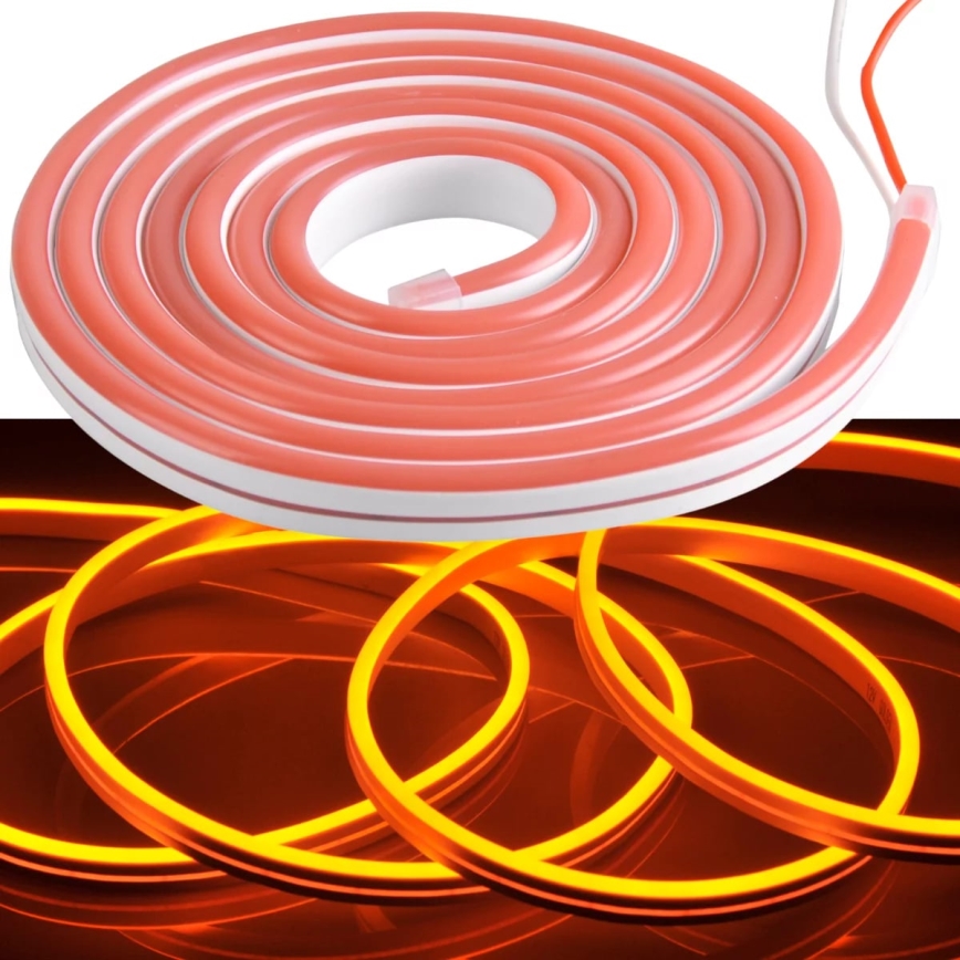 LED-nauha NEON 2 m LED/17W/12V IP65 oranssi