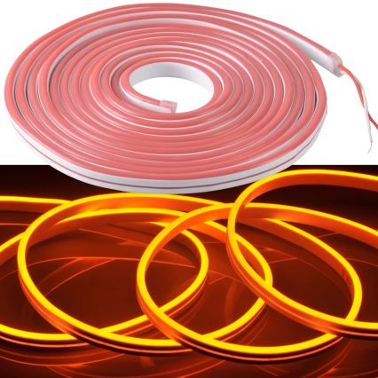 LED-nauha NEON 5 m LED/27W/12V IP65 oranssi