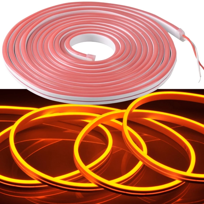 LED-nauha NEON 5 m LED/27W/12V IP65 oranssi