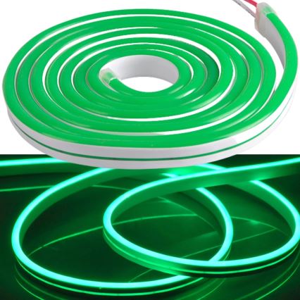 LED-nauha NEON 5m LED/30W/24V vihreä IP65