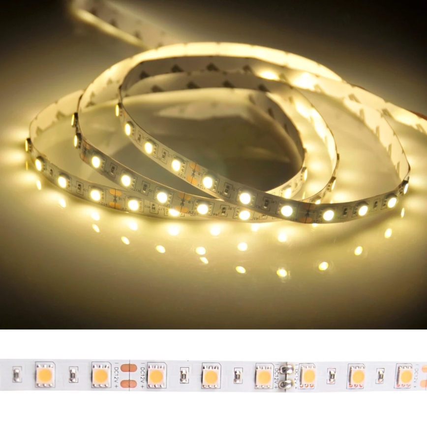 LED-nauhakylpyhuone 5m LED / 45W / 12V IP65 valkoinen