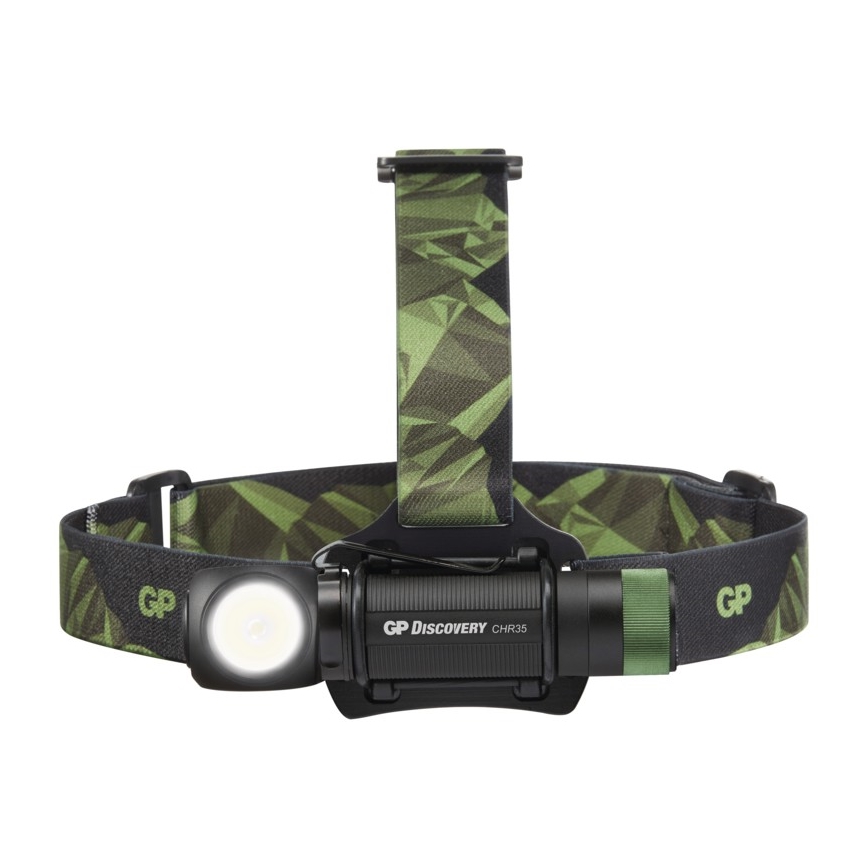 LED-otsalamppu GP DISCOVERY CHR35 LED/3,7V/2600mAh