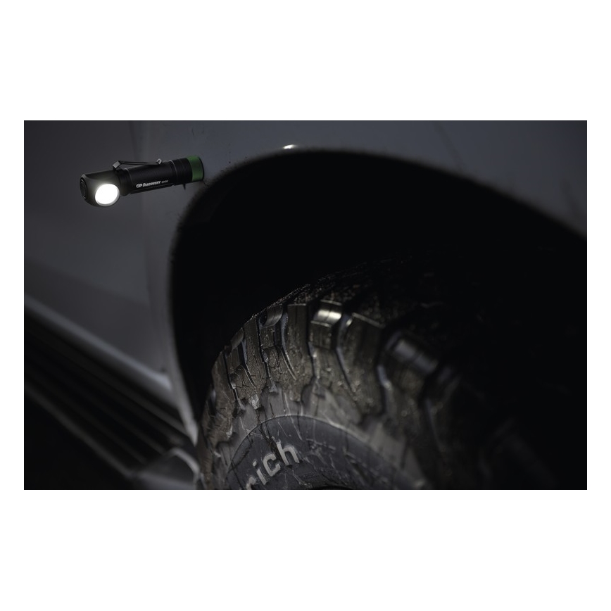 LED-otsalamppu GP DISCOVERY CHR35 LED/3,7V/2600mAh