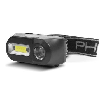 LED-otsalamppu sensorilla LED/3W/Li-ion 1200mAh IP54