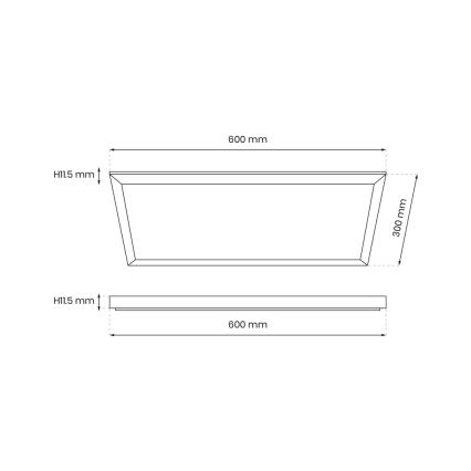 LED-paneeli LED/24W/230V 4000K