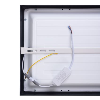 LED-paneeli LED/60W/230V 4000K 60x60 cm musta