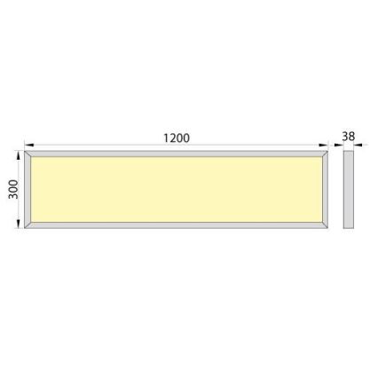 LED-paneeli OREGA N LINX 120 LED/50W/230V 4000K IP40