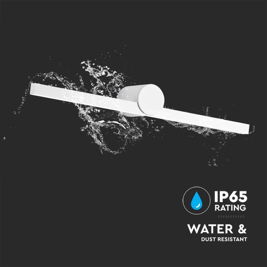 LED-peilivalaisin kylpyhuoneeseen LED/10W/230V 4000K IP65 valkoinen