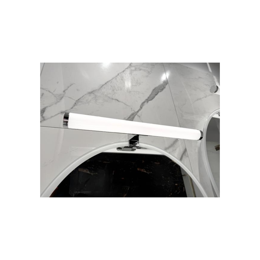 LED-peilivalaisin kylpyhuoneeseen LED/10W/230V 45 cm IP44 kiiltävä kromi