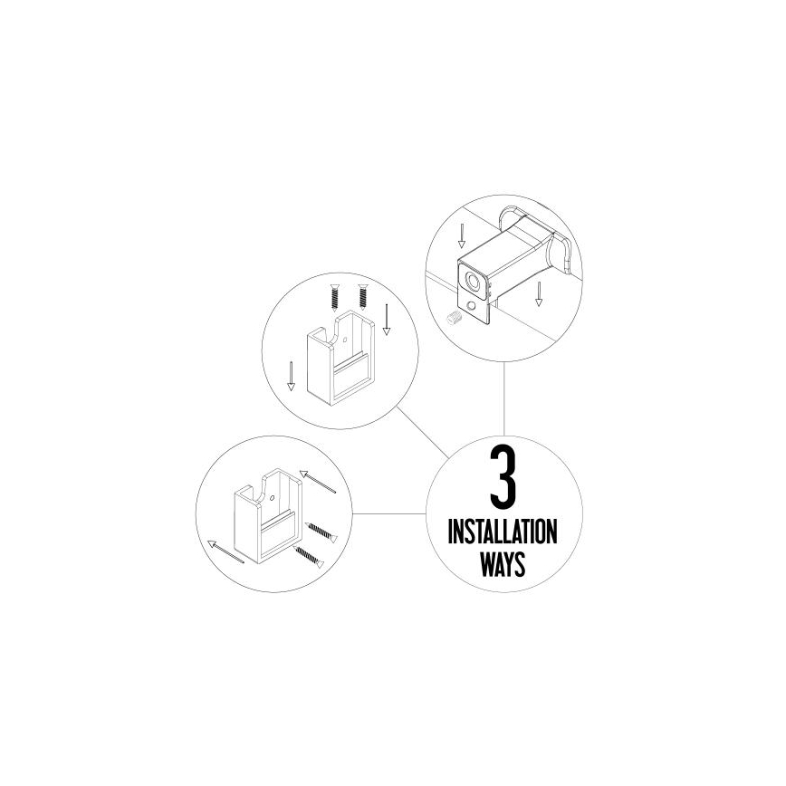 LED-peilivalaisin kylpyhuoneeseen LED/10W/230V 45 cm IP44 kiiltävä kromi