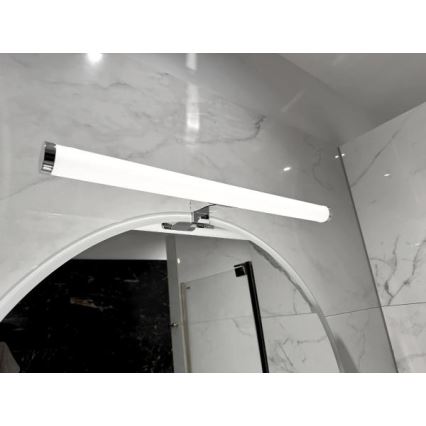 LED-peilivalaisin kylpyhuoneeseen LED/12W/230V 59,5 cm IP44 kiiltävä kromi