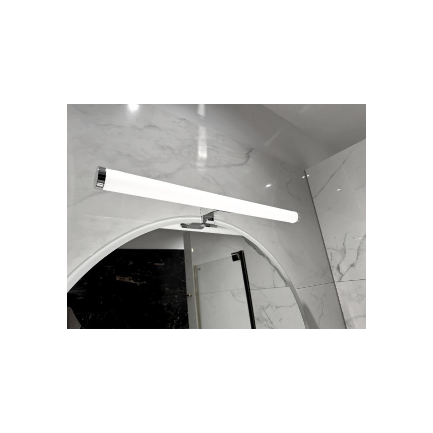 LED-peilivalaisin kylpyhuoneeseen LED/12W/230V 59,5 cm IP44 kiiltävä kromi