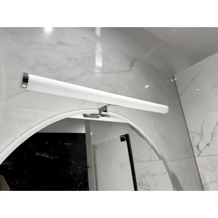 LED-peilivalaisin kylpyhuoneeseen LED/12W/230V 59,5 cm IP44 kiiltävä kromi