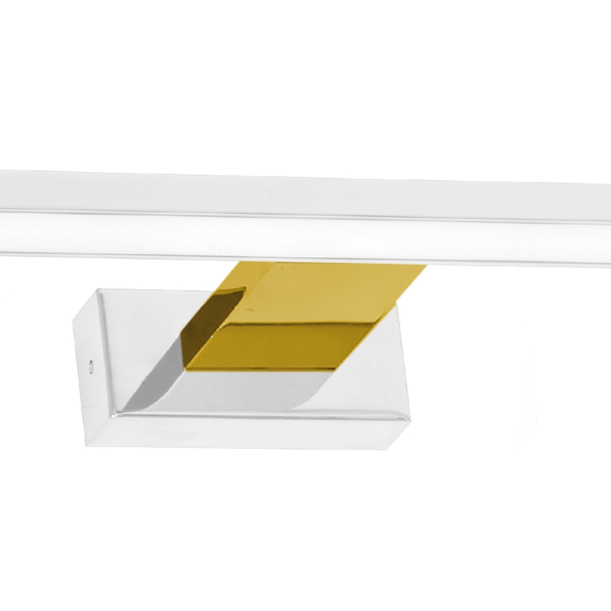 LED-peilivalot kylpyhuoneeseen SHINE LED/13,8W/230V IP44 valkoinen/gold