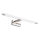 LED-peilivalot LED/10W/230V 3000K kiiltävä kromi