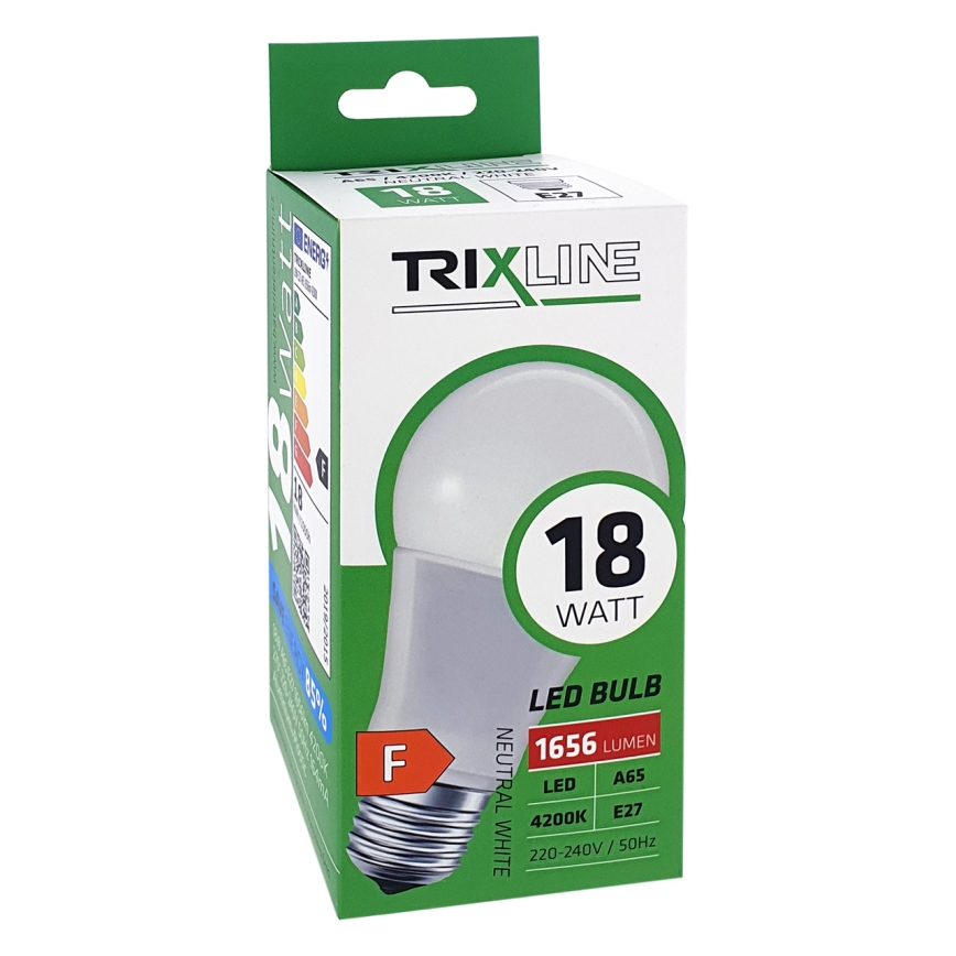 LED-polttimo A65 E27/18W/230V 4200K