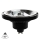 LED-polttimo AR111 GU10/12W/230V 4000K 45° musta