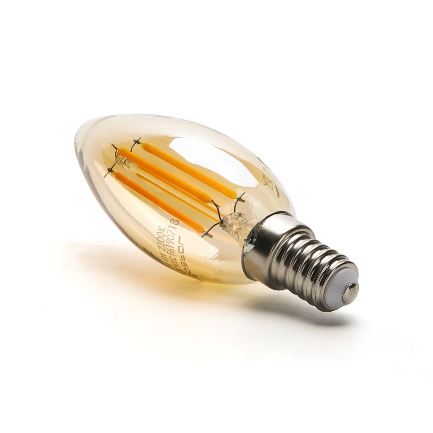 LED Polttimo C35 E14/4W/230V 2200K - Aigostar