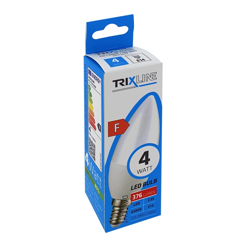 LED-polttimo C35 E14/4W/230V 6500K