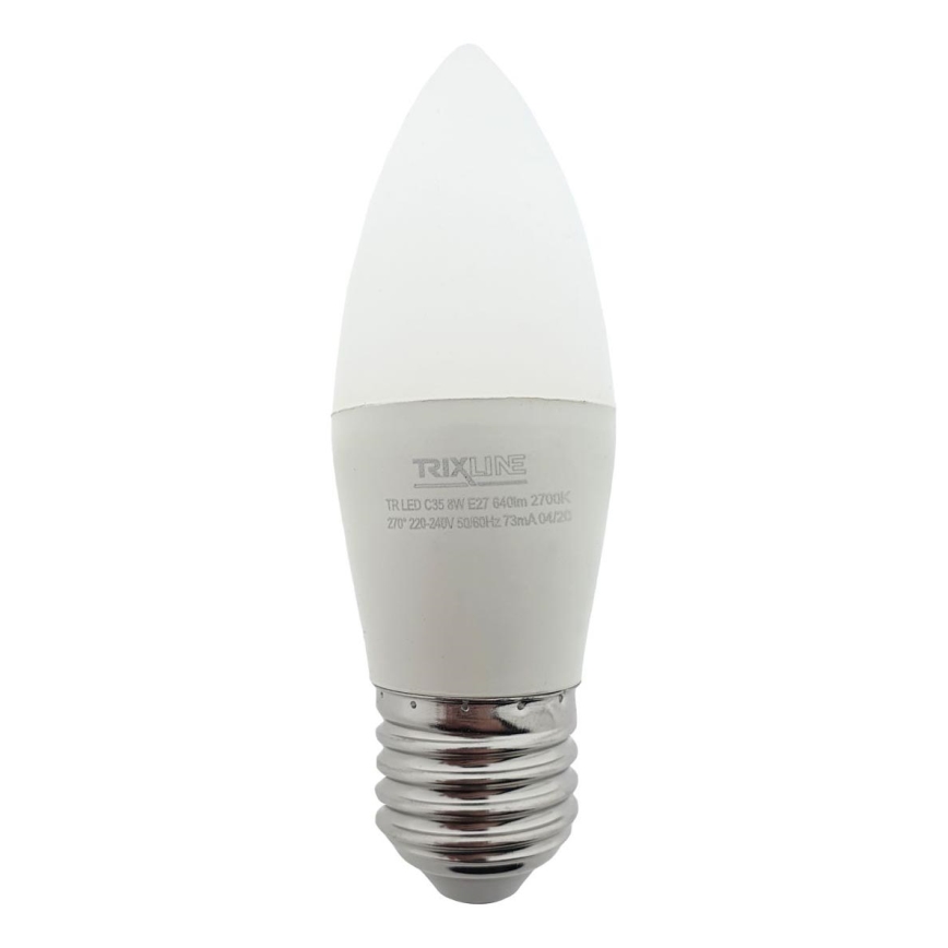 LED-polttimo C35 E27/8W/230V 2700K