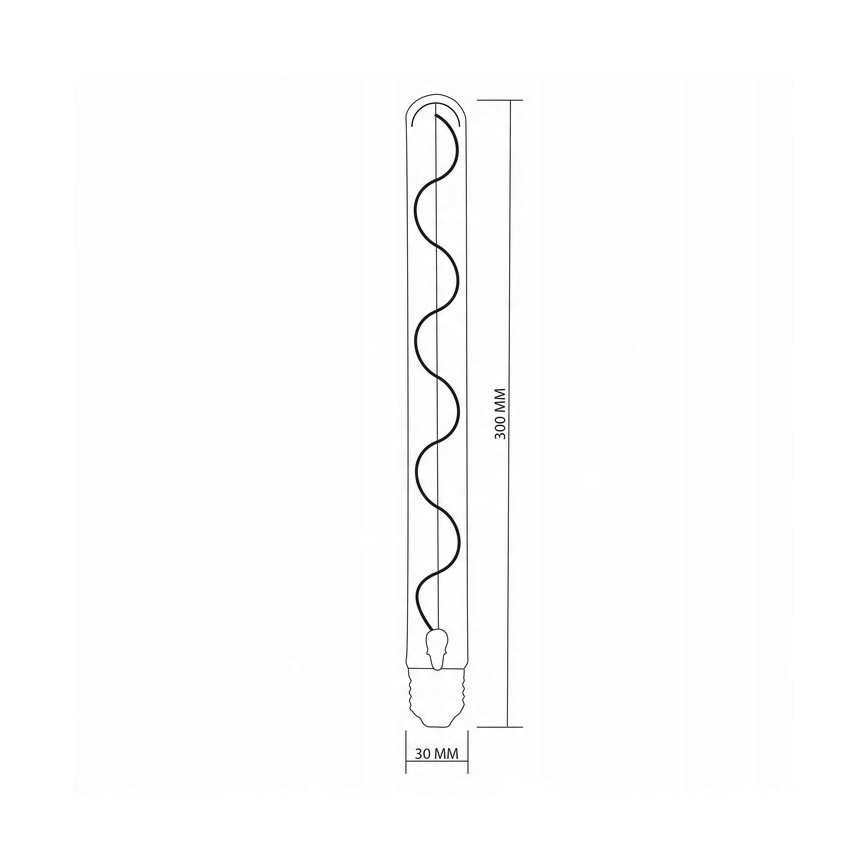 LED-polttimo DECO VINTAGE FILAMENT T30 E27/4,5W/230V 2200K