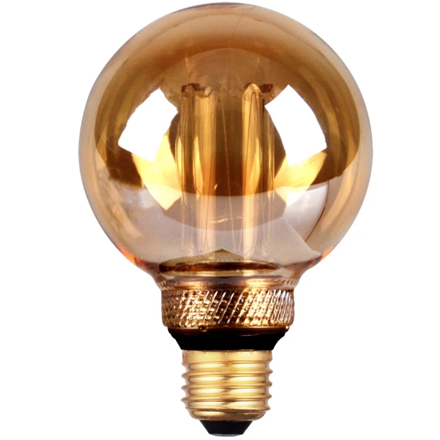 LED Polttimo DECO VINTAGE G80 E27/4W/230V 1800K