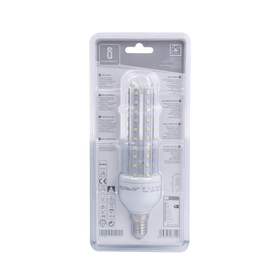 LED Polttimo E14/12W/230V 6400K - Aigostar