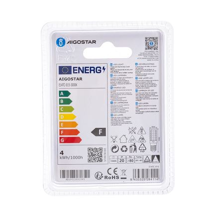 LED-polttimo E14/3,5W/230V 3000K - Aigostar