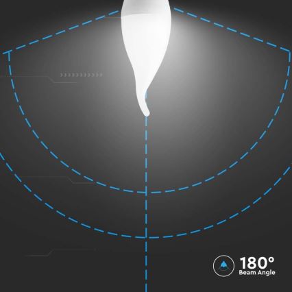 LED-polttimo E14/3,7W/230V 3000K