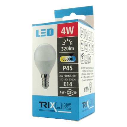 LED-polttimo E14/4W/230V 6500K