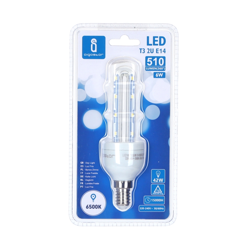 LED-polttimo E14/6W/230V 6500K - Aigostar