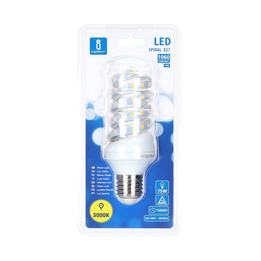 LED-polttimo E27/11W/230V 3000K - Aigostar