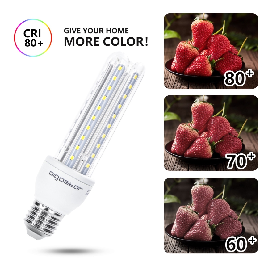 LED-polttimo E27/12W/230V 6500K - Aigostar