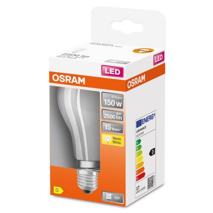 LED-polttimo E27/17W/230V 2700K - Osram