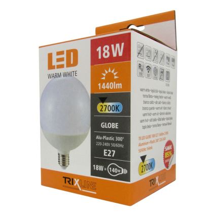 LED-polttimo E27/18W/230V 2700K