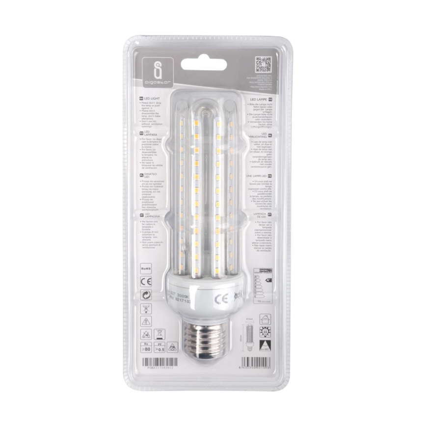 LED Polttimo E27/19W/230V 3000K - Aigostar