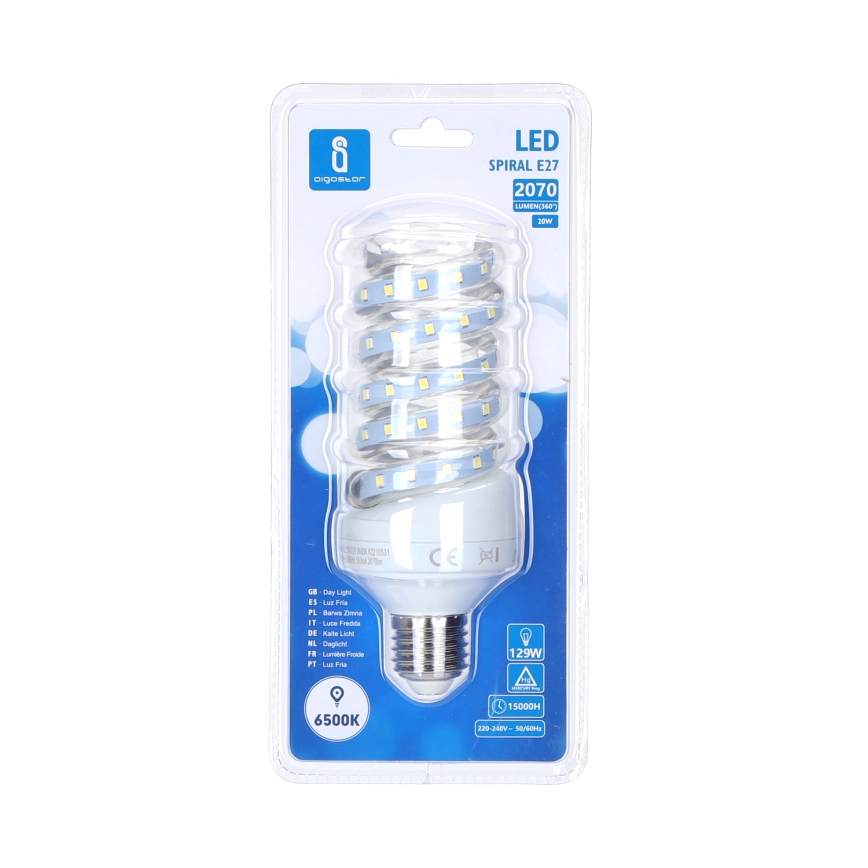 LED-polttimo E27/20W/230V 6500K - Aigostar