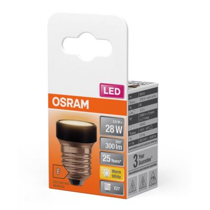 LED-polttimo E27/3,5W/230V 2700K - Osram