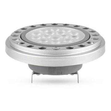 LED-polttimo ECOLINE AR111 G53/12W/12V 3000K 30° hopea - Brilagi