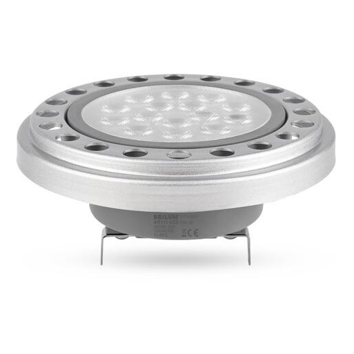 LED-polttimo ECOLINE AR111 G53/12W/12V 3000K 30° hopea - Brilagi