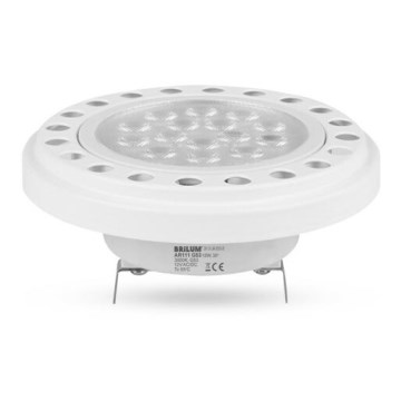 LED-polttimo ECOLINE AR111 G53/12W/12V 3000K 30° valkoinen - Brilagi